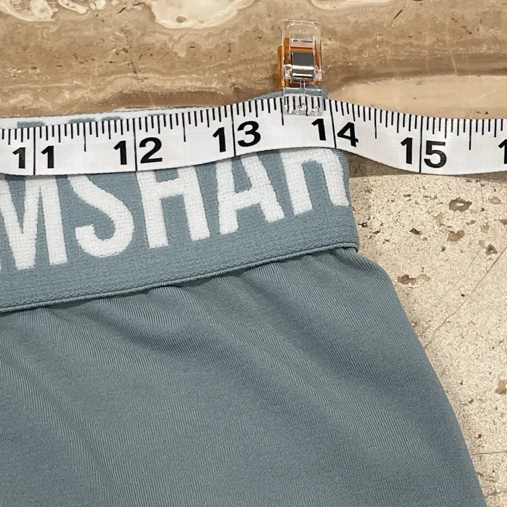 Gymshark Fit Seamless Athletic‎ Workout Shorts in Green Womens Size Large